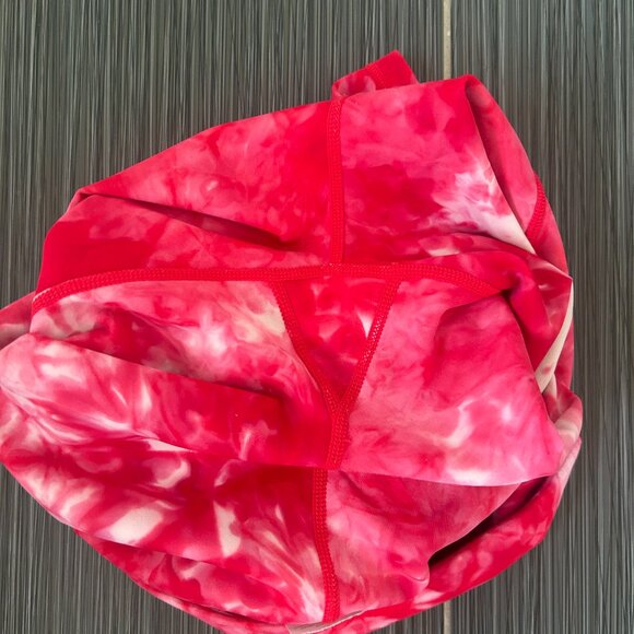 CVG Red Tie dye leggings, Small capri length - Picture 2 of 3